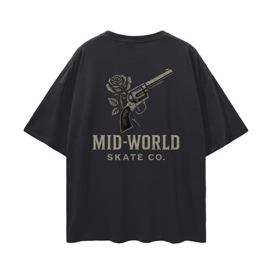 Streetwear Loose Drop Shoulder T-Shirt