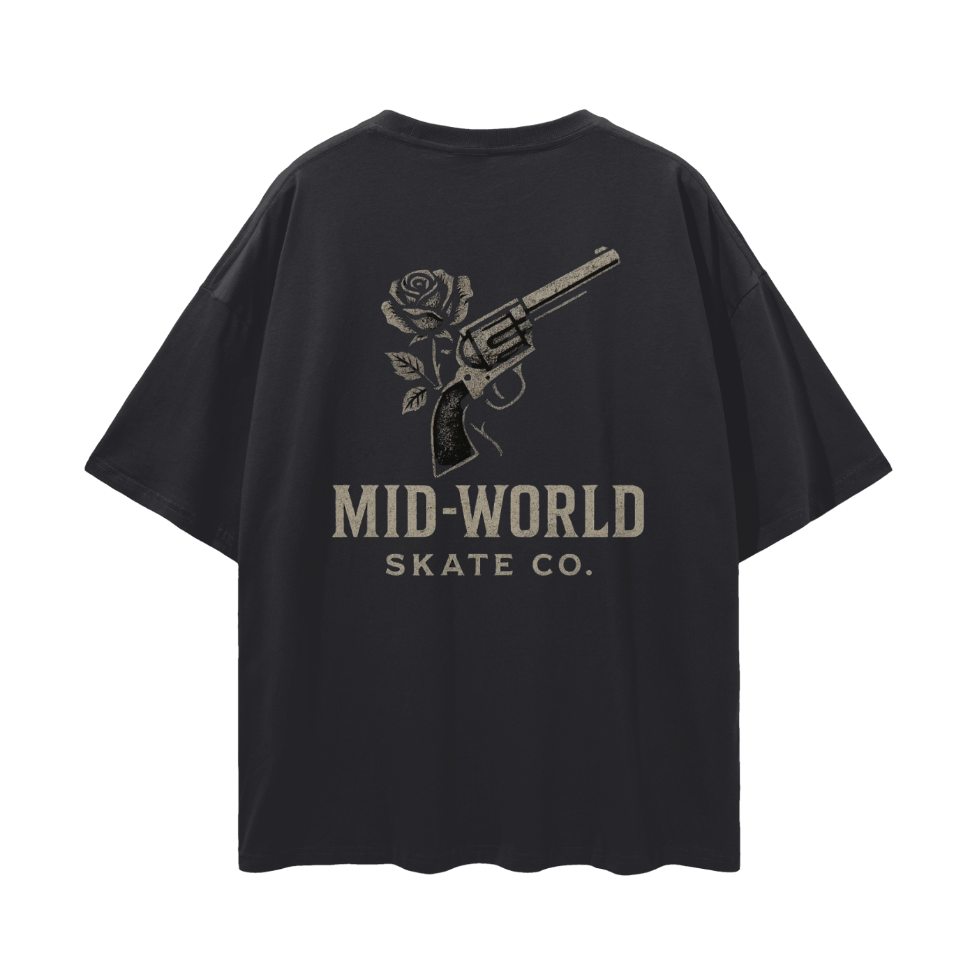 Streetwear Loose Drop Shoulder T-Shirt