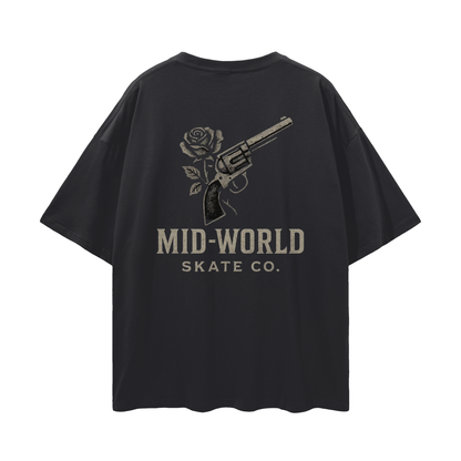 Streetwear Loose Drop Shoulder T-Shirt